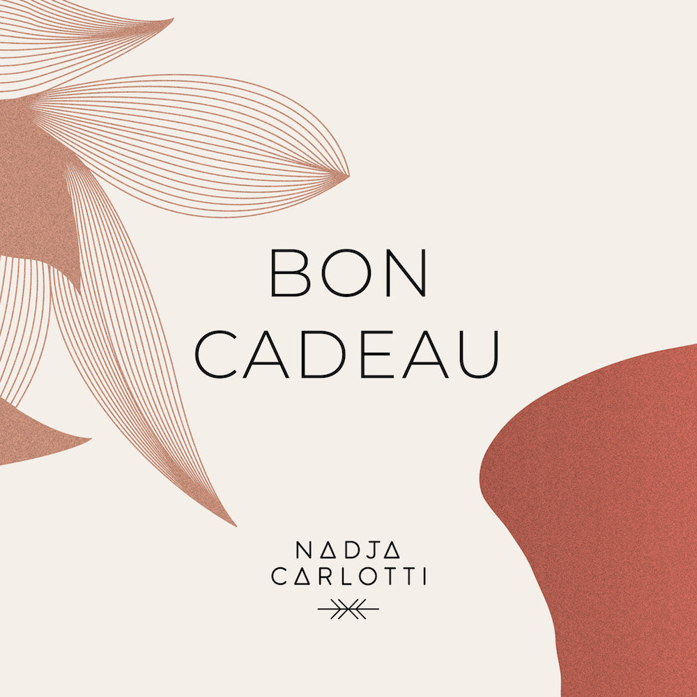 CARTE CADEAU NADJA CARLOTTI - Nadja Carlotti, bijoux graphiques et intemporels