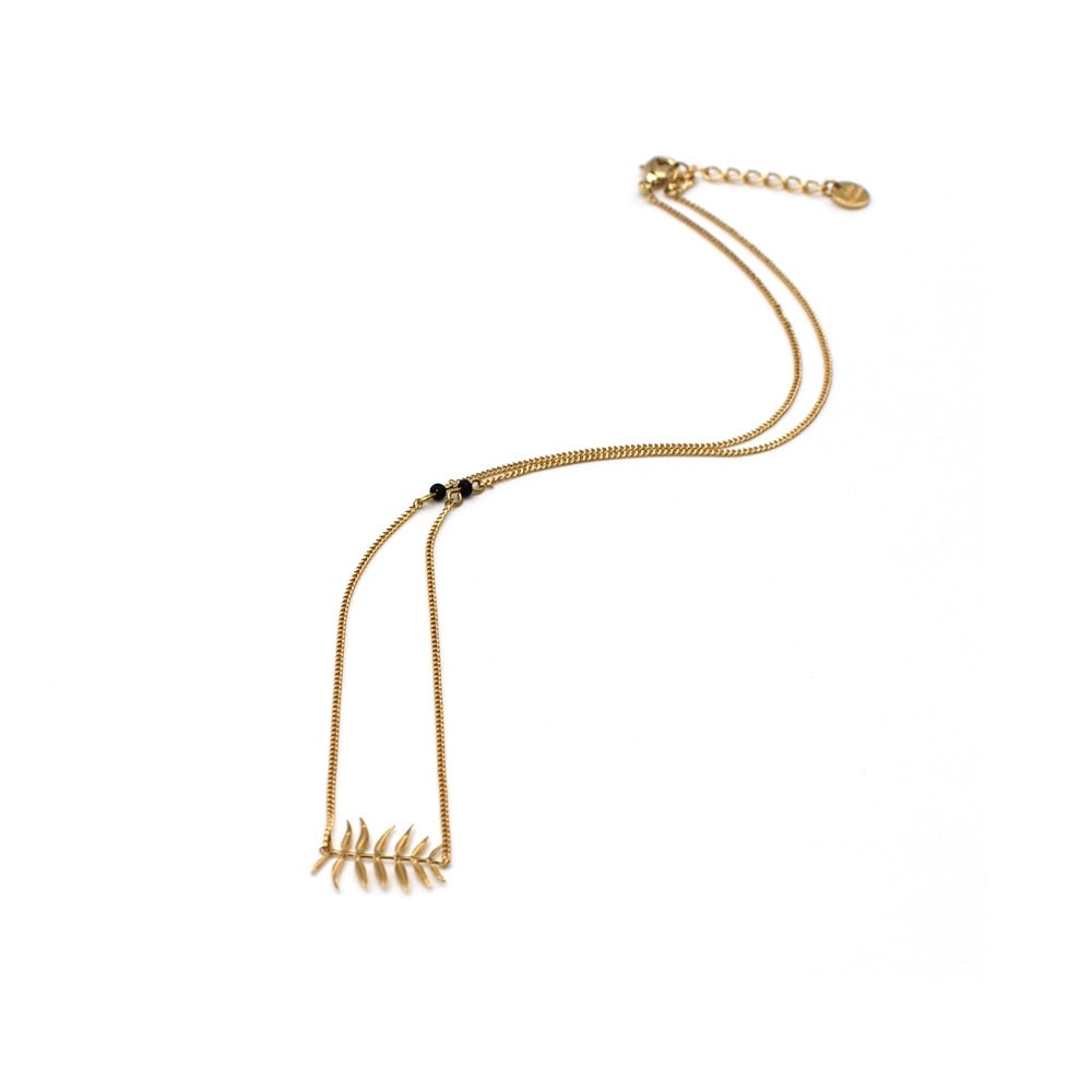 PETIT COLLIER FEUILLAGE