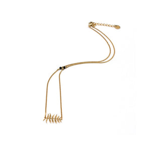 PETIT COLLIER FEUILLAGE