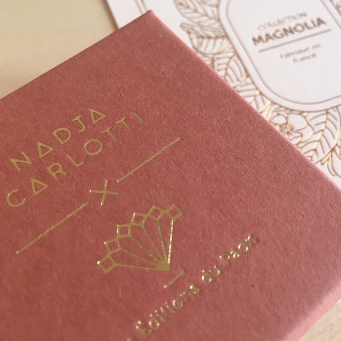 collaboration - les éditions du paon - nadja carlotti - magnolia